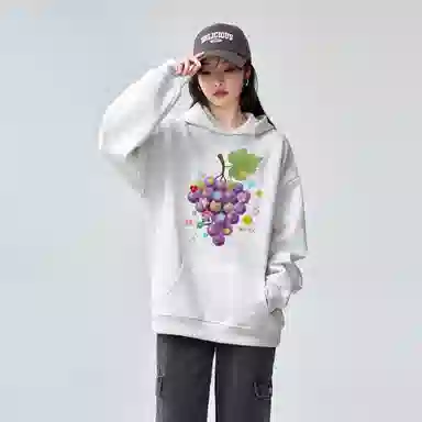 棉购 简约舒适时尚连帽卫衣 女款