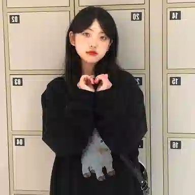 棉购 保暖可爱小羊印花百搭连帽套头慵懒风宽松休闲卫衣 男女同款