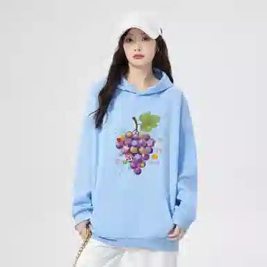 棉购 简约舒适时尚连帽卫衣 女款