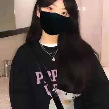 棉购 保暖可爱小羊印花百搭连帽套头慵懒风宽松休闲卫衣 男女同款