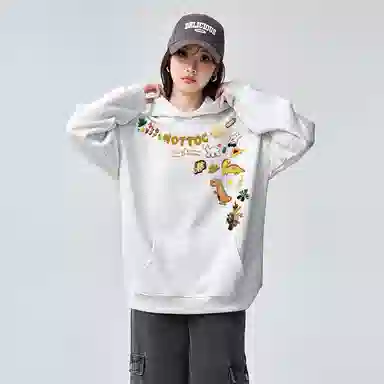 棉购 舒适简约通勤卫衣 女款