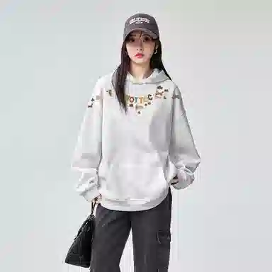 棉购 时尚通勤简约百搭卫衣 女款