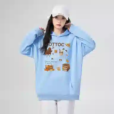 棉购 百搭简约舒适长袖卫衣 女款