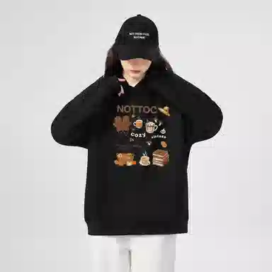 棉购 百搭简约舒适长袖卫衣 女款