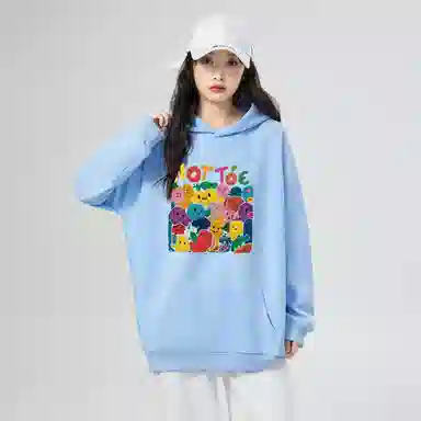 棉购 长袖简约舒适卫衣 女款