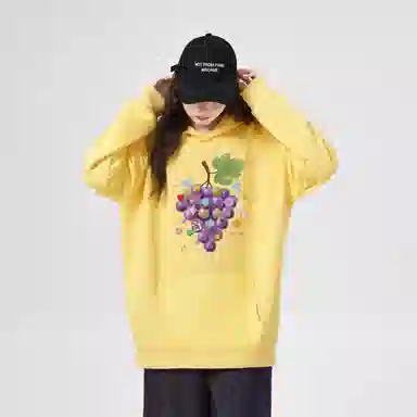 棉购 简约舒适时尚连帽卫衣 女款