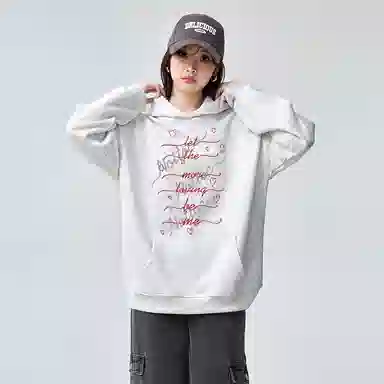 棉购 时尚休闲简约通勤卫衣 女款