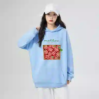 棉购 休闲优雅百搭气质时尚长袖卫衣 女款