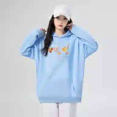 棉购 卡通百搭通勤简约卫衣 女款