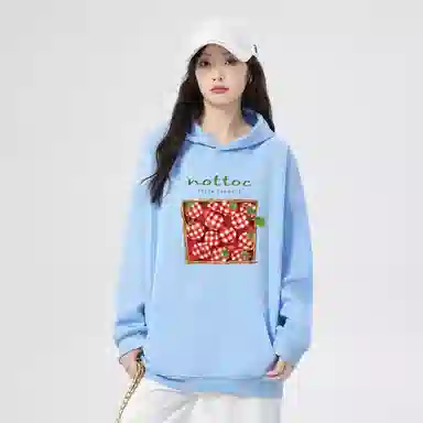棉购 休闲优雅百搭气质时尚长袖卫衣 女款