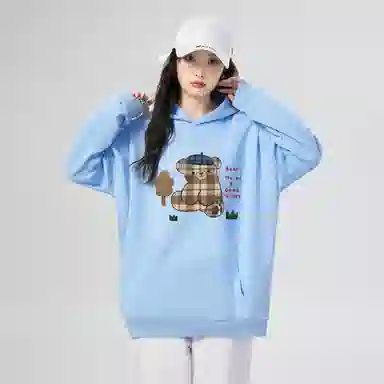 棉购 美式慵懒风宽松卫衣 女款