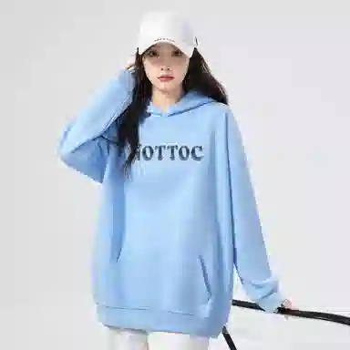 棉购 优雅百搭气质长袖卫衣 女款