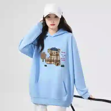 棉购 美式慵懒风宽松卫衣 女款
