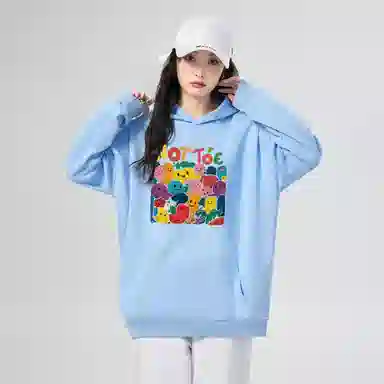 棉购 长袖简约舒适卫衣 女款