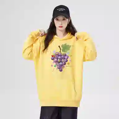 棉购 简约舒适时尚连帽卫衣 女款