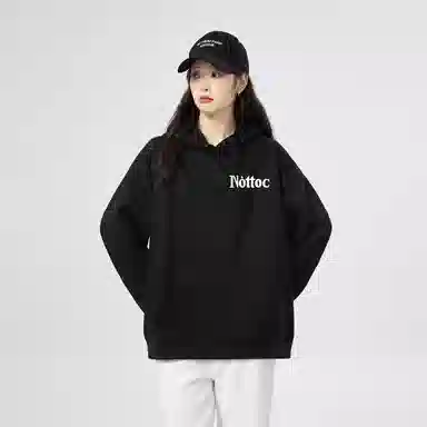 棉购 春秋连帽秋冬加绒加厚潮流学生纯棉美式重磅慵懒风宽松外套卫衣 男女同款