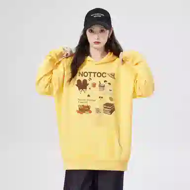 棉购 百搭简约舒适长袖卫衣 女款