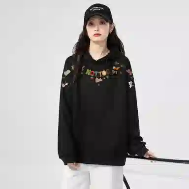 棉购 时尚通勤简约百搭卫衣 女款