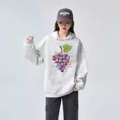棉购 简约舒适时尚连帽卫衣 女款