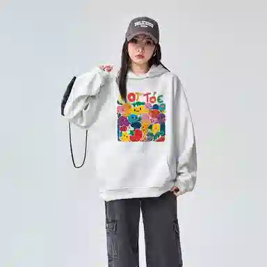 棉购 长袖简约舒适卫衣 女款