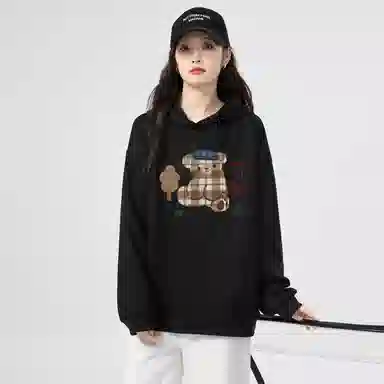 棉购 美式慵懒风宽松卫衣 女款