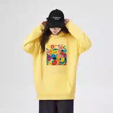 棉购 长袖简约舒适卫衣 女款