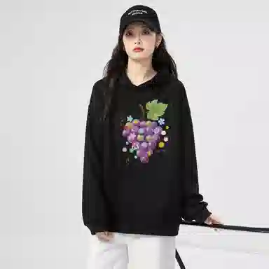 棉购 简约舒适时尚连帽卫衣 女款