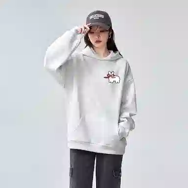 棉购 休闲复古百搭卫衣 女款