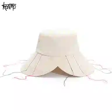 肯默 潮酷嘻哈丝线 棉 渔夫帽 男女同款情侣款