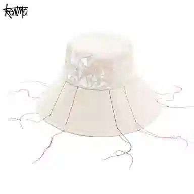 肯默 潮酷嘻哈丝线 棉 渔夫帽 男女同款情侣款