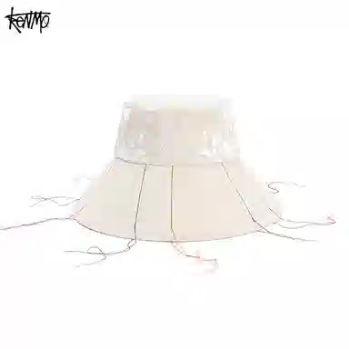 肯默 潮酷嘻哈丝线 棉 渔夫帽 男女同款情侣款