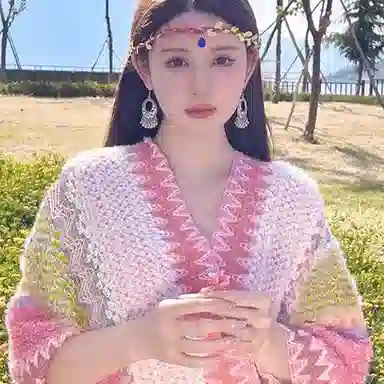 梦特娇 民族风夏秋旅游拍照出片潮流搭配薄款 披肩 女款