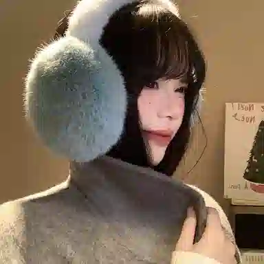 梦特娇 韩系冬季骑行保暖防寒加厚加绒 涤纶 耳罩 男女同款情侣款