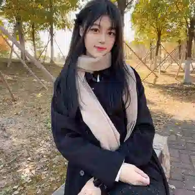 梦特娇 白色秋冬简约百搭流苏点缀保暖 羊毛 绒线围巾 男女同款情侣款