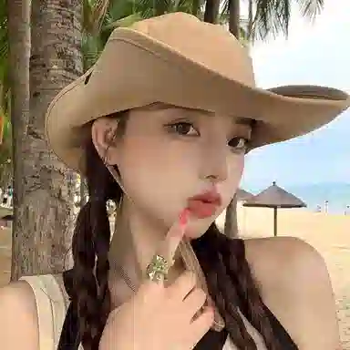 梦特娇 西部风大檐可翻折户外露营登山徒步防紫外线 合成纤维 渔夫帽 男女同款情侣款