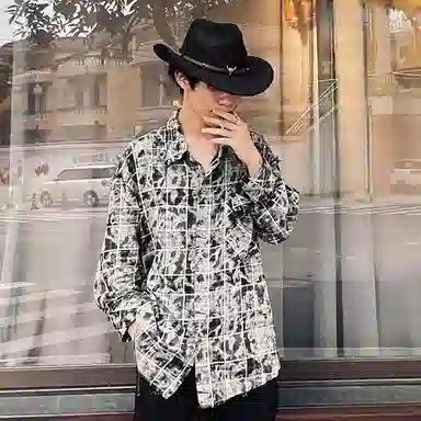 梦特娇 草原民族风翘边牛仔帽文艺复古户外休闲遮阳 棉 礼帽 男女同款情侣款