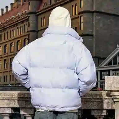 RickyisClown Swirl Rabbit Striped Jacket