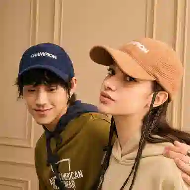 Champion Corduroy Cap Navy/Yellow