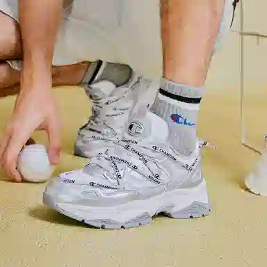 Champion Retro Sports Dynamic Lightwave Silver