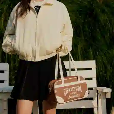 Champion Nylon PU Shoulder Bag