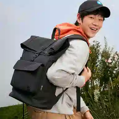 Champion Backpack Black/Olive Green