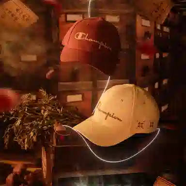 Champion Script Washed Ball Cap Health FW25