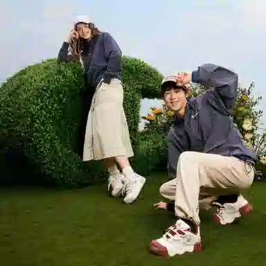 Champion Puffy Donut Low Sneakers Cream Purple