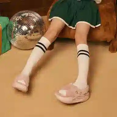 Champion Essentials Pink Slides