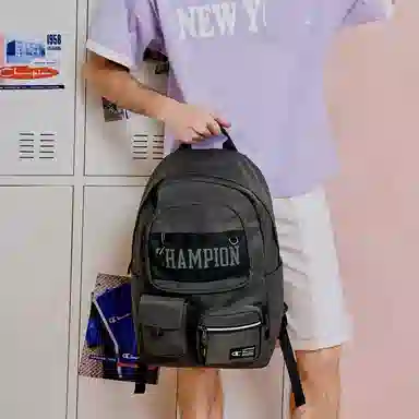 Champion FW24 Grey Camel Backpack