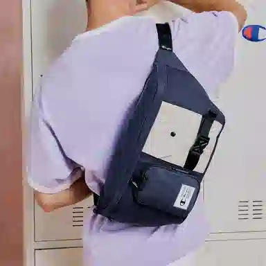 Champion Waist Bag Navy/Black/Khaki