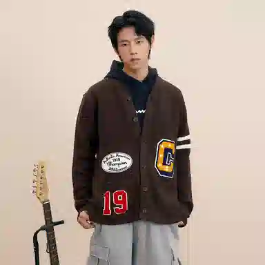 Champion V-Neck Cardigan