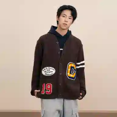 Champion V-Neck Cardigan