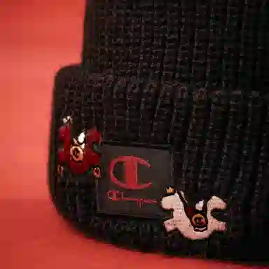 Champion Box Script Beanie Horse SS26