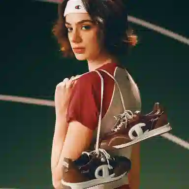 Champion Legend 70's Runner Burgundy/Walnut